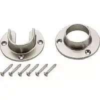 Main 2 - S822-082 CLOSET FLANGE SET SATIN NICKEL FINISH - Arlington Coal & Lumber
