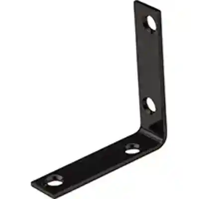 CRNR BRACE 2-1/2X5/8IN BLK - Arlington Coal & Lumber