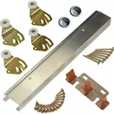 JOHNSON BYPASS DOOR HARDWARE SET 2 DOOR 60" (2200602D) - Arlington Coal & Lumber
