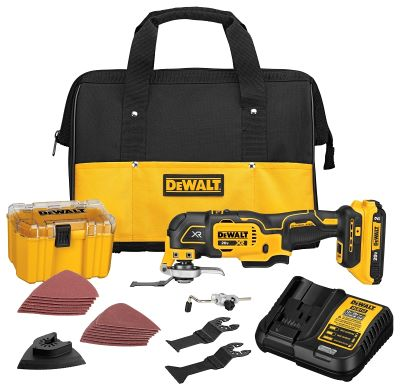 Main 3 - DEWALT 20V MAX XR BRUSHLESS 3-SPEED OSCILLATING MULTI-TOOL KIT (DCS356D1) - Arlington Coal & Lumber