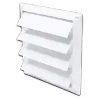 Main 2 - LAMBRO HOOD VENT LOUVER PLST 6IN WHT (361W) - Arlington Coal & Lumber