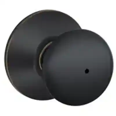 SCHLAGE F40VPLY716 PRIVACY PLYMOUTH KNOB AGED BRONZE ** VISUAL PACK ** - Arlington Coal & Lumber