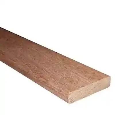 1 X 4 X 16 FT KD  DARK RED BALAU FLOORING S4S  - Arlington Coal & Lumber