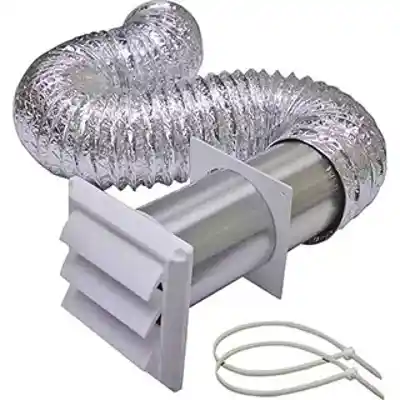 LAMBRO 1379W WHT LOUVER VENT KIT 4X8 (1379W) - Arlington Coal & Lumber