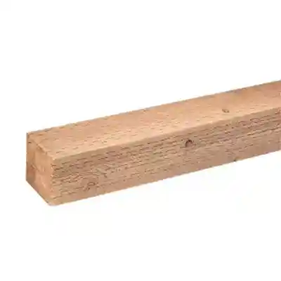 5-1/2" X 5-1/2" X 8 FT HEMLOCK  LANDSCAPE TIE TREATED ACQ GROUND CONTACT (ROUGH 4 SIDE) - Arlington Coal & Lumber