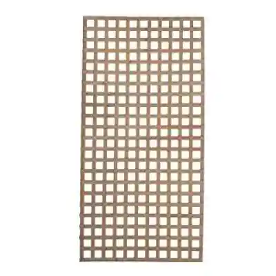 4 FT X 8 FT PRESSURE TREATED LATTICE PANEL, SQUARE PATTERN, "HEAVY DUTY", PRIVACY 1-3/8" SPACING - Arlington Coal & Lumber