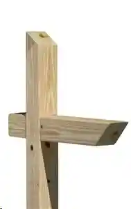 Main 1 - ACQ TREATED MAIL BOX POST SQUARE - Arlington Coal & Lumber