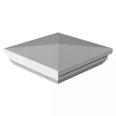 RDI ENDURANCE 4" X 4" CONTEMPORARY SOLAR VINYL POST CAP WHITE (73019234) - Arlington Coal & Lumber
