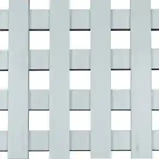 Main 2 - 4' X 8' PERMALATT 1" SQUARE WHITE LATTICE PANEL  1/2" DURASHELL - Arlington Coal & Lumber
