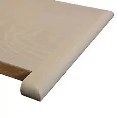3/4" X 10-1/2" X 48" MITRED RED OAK INTERIOR STAIR TREAD; REVERSIBLE - Arlington Coal & Lumber