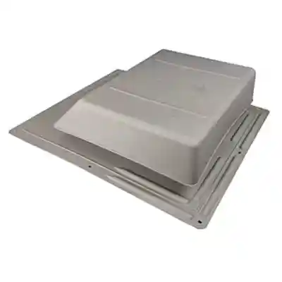 GRAY PLASTIC ROOF LOUVRE #865 (8-1/2X10-1/4 OPENING)(RV-61) - Arlington Coal & Lumber