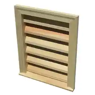 Main 1 - 12" X 18" WOOD LOUVER 908 CASING (R.O. 14-1/2" X 20-1/2") - Arlington Coal & Lumber