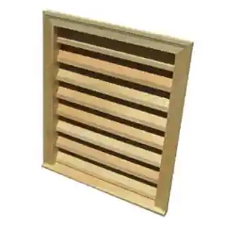 Main 1 - 18" X 24" WOOD LOUVER 908 CASING (R.O. 19-3/4" x 25-1/2") - Arlington Coal & Lumber