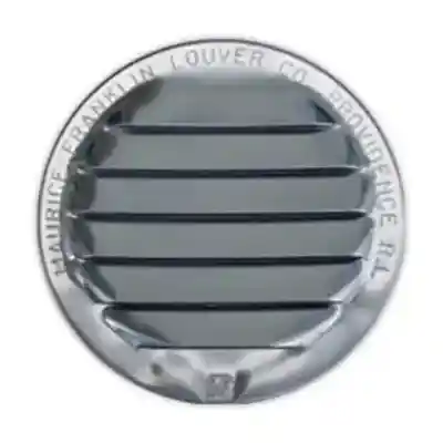 4" MILL FINISH ALUMINUM MIDGET LOUVER (M4M) - Arlington Coal & Lumber