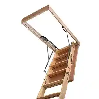 Main 1 - MARWIN A-100ES ENERGY SAVER HT ATLAS ATTIC STAIRWAY R-3 (25-1/2" X 54" X 8'9") 350 LB.  - Arlington Coal & Lumber