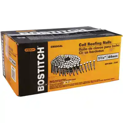 BOSTITCH 1-3/4" GALV. COIL ROOF NAIL CR5DGAL (7.2M BOX) ** AUTHENTIC BOSTITCH ** - Arlington Coal & Lumber