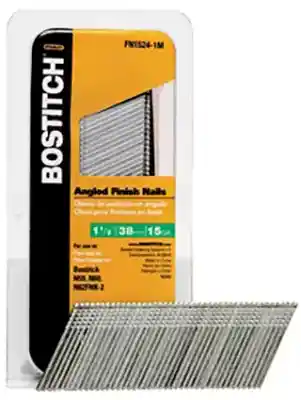 BOSTITCH FN1524 1-1/2" 15GA ANGLED FINISH NAIL FOR N62FN 3.66M BX - Arlington Coal & Lumber