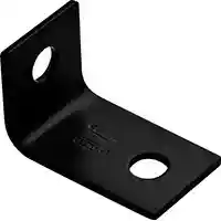 Main 1 - BRACE CORNER 2.5X1.5X1/8 BLK - Arlington Coal & Lumber