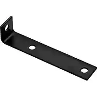 Main 1 - BRACE CORNER 7.5X1.5X1/8 BLK - Arlington Coal & Lumber