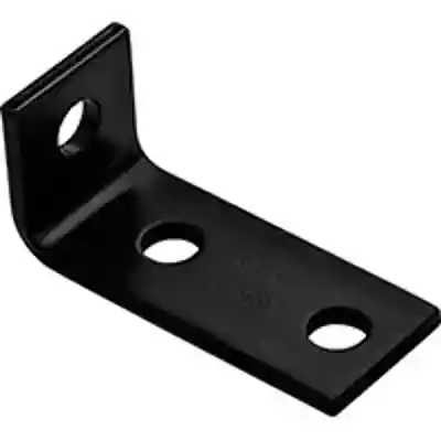 BRACE CORNER 3.5X1.5X3/16 BLK - Arlington Coal & Lumber