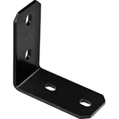 BRACE CORNER 6.2X3X1/8 BLK STL - Arlington Coal & Lumber
