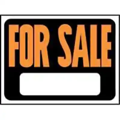 SIGN FOR SALE 9X12IN PLASTIC - Arlington Coal & Lumber