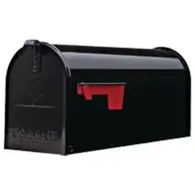 GIBRALTAR ELITE SERIES MEDIUM BLACK MAILBOX 800 CUBIC INCH (E1100BAM) - Arlington Coal & Lumber