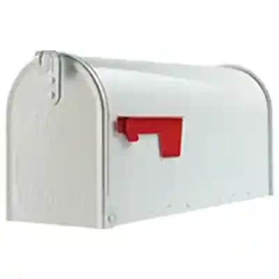 GIBRALTAR ELITE SERIES MEDIUM WHITE MAILBOX 800 CUBIC INCH (E1100WAM) - Arlington Coal & Lumber
