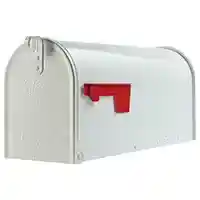 Main 2 - GIBRALTAR ELITE SERIES MEDIUM WHITE MAILBOX 800 CUBIC INCH (E1100WAM) - Arlington Coal & Lumber