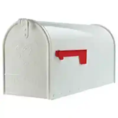 E1600W00 MAILBOX LRG WHT HDUTY - Arlington Coal & Lumber