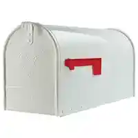 Main 2 - E1600W00 MAILBOX LRG WHT HDUTY - Arlington Coal & Lumber