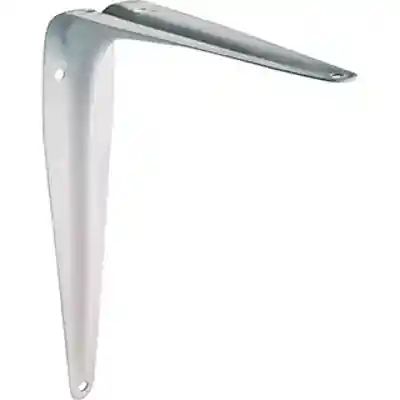 BRACKET SHELF STL 8X10IN WHT - Arlington Coal & Lumber