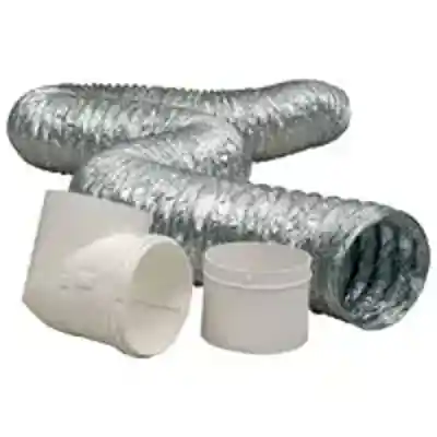 DUNDAS JAFINE DUCT DRYER ALUM FOIL 4INX8FT (TD48D2DZW) - Arlington Coal & Lumber