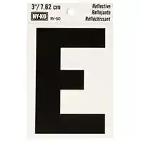 Main 1 - LETTER HOUSE E 3IN REFL BLK - Arlington Coal & Lumber