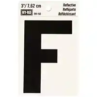 Main 1 - LETTER HOUSE F 3IN REFL BLK - Arlington Coal & Lumber
