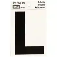 Main 1 - LETTER HOUSE L 3IN REFL BLK - Arlington Coal & Lumber
