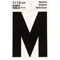 Main 1 - LETTER HOUSE M 3IN REFL BLK - Arlington Coal & Lumber