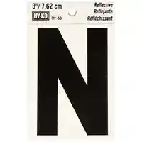 Main 1 - LETTER HOUSE N 3IN REFL BLK - Arlington Coal & Lumber
