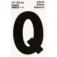 Main 1 - LETTER HOUSE Q 3IN REFL BLK - Arlington Coal & Lumber