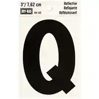 Main 1 - LETTER HOUSE Q 3IN REFL BLK - Arlington Coal & Lumber