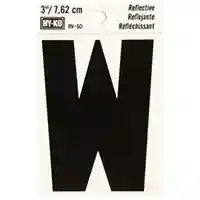 Main 1 - LETTER HOUSE W 3IN REFL BLK - Arlington Coal & Lumber
