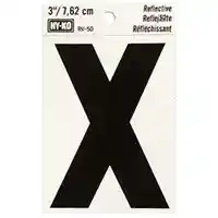 Main 1 - LETTER HOUSE X 3IN REFL BLK - Arlington Coal & Lumber