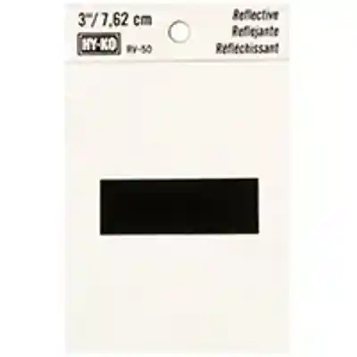 SYMBOL HYPHEN 3IN BLK/SILVER - Arlington Coal & Lumber