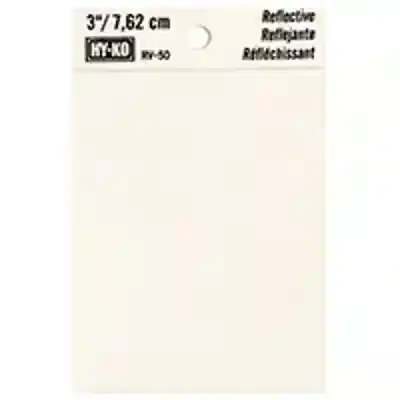 SYMBOL BLANK 3IN BLK/SILVER - Arlington Coal & Lumber