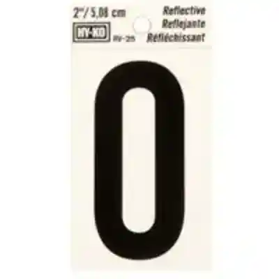 RV-25/0 REFLECTIVE NUMB 0 2IN - Arlington Coal & Lumber