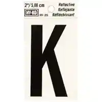 Main 2 - RV-25/K REFL LETTER K 2IN - Arlington Coal & Lumber