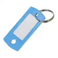 Main 2 - BLUE PLASTIC KEY TAG W/SPLIT RING KB138-200 - Arlington Coal & Lumber