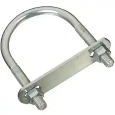222208 U BOLT ZN 642 BOLT U SS W/NUT 3/8X2-1/2X4IN - Arlington Coal & Lumber