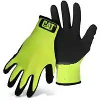 Main 2 - GLOVES LTEX PALM HIVIS GRN MED - Arlington Coal & Lumber