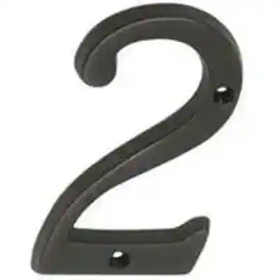 NUMBER HOUSE 2 SB 4IN AGED BRZ - Arlington Coal & Lumber